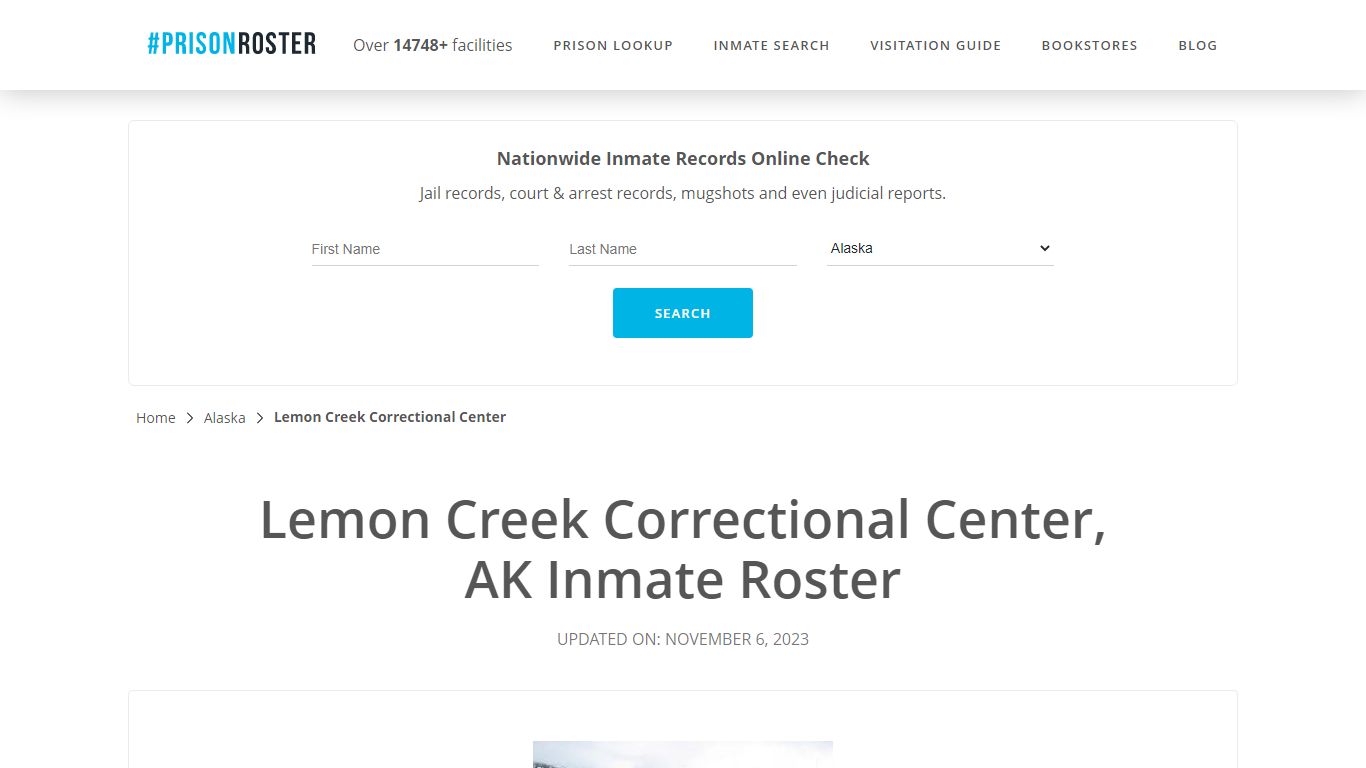 Lemon Creek Correctional Center, AK Inmate Roster - Prisonroster